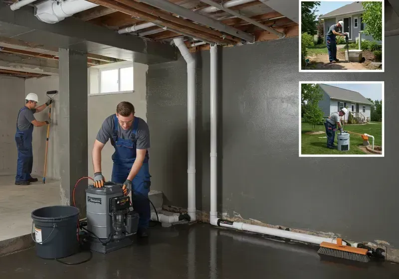 Basement Waterproofing and Flood Prevention process in Conway County, AR